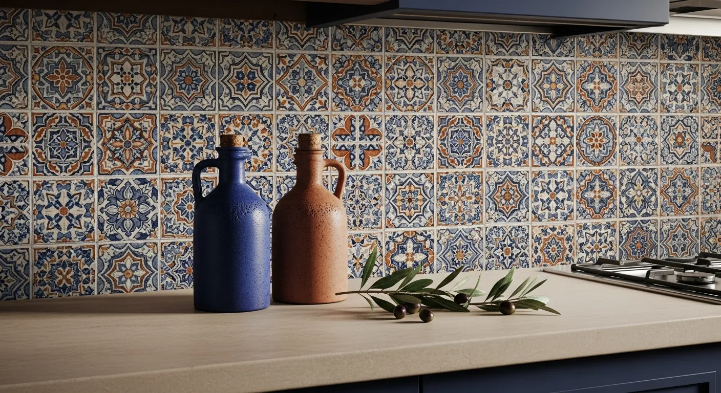 Adhésif Mosaïque - L'Art Méditerranéen Accessible