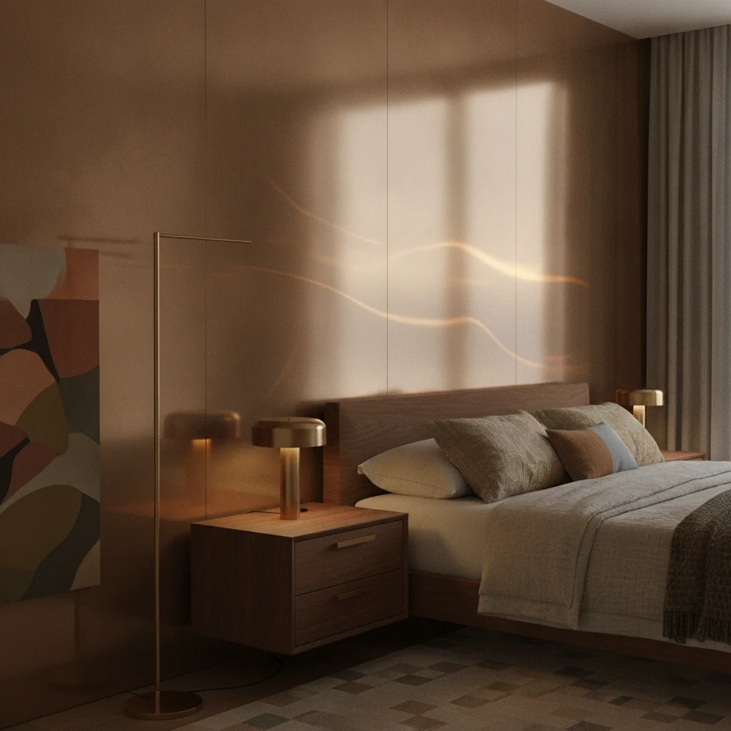 Miroir fumé bronze : l'ambiance feutrée des années 70